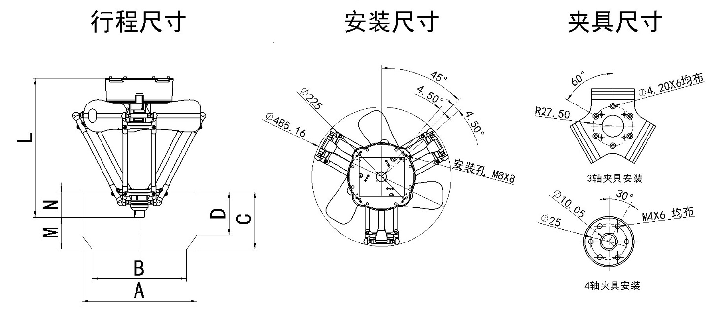 OY-D-S-350并聯(lián)機(jī)器人