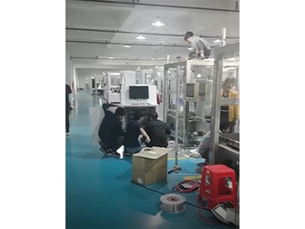 柔性機(jī)械臂生產(chǎn)現(xiàn)場